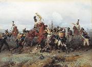Feat of Cavalry Regiment at the battle of Austerlitz in 1805. Bogdan Villevalde